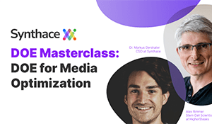 Learn About Doe For Media Optimization Synthace On Demand Webinar